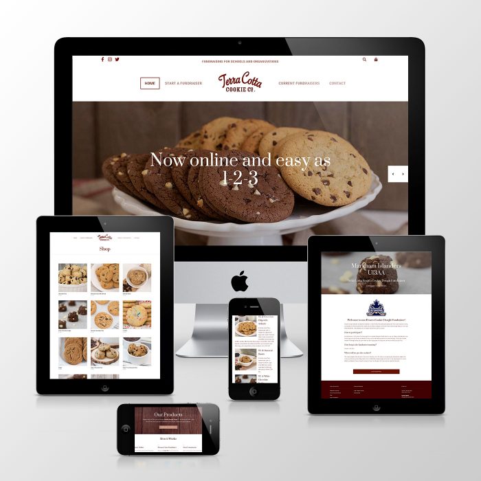 Terra Cotta Cookies Online Fundraising System